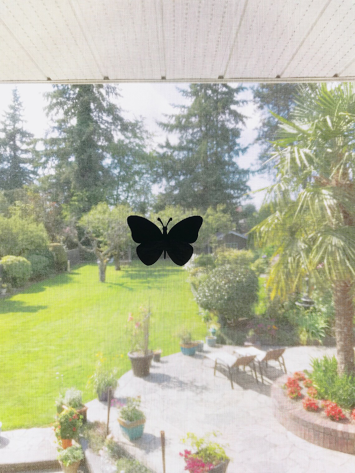 Retractable Screen Door Decals 5 per Pack Prevent Etsy UK