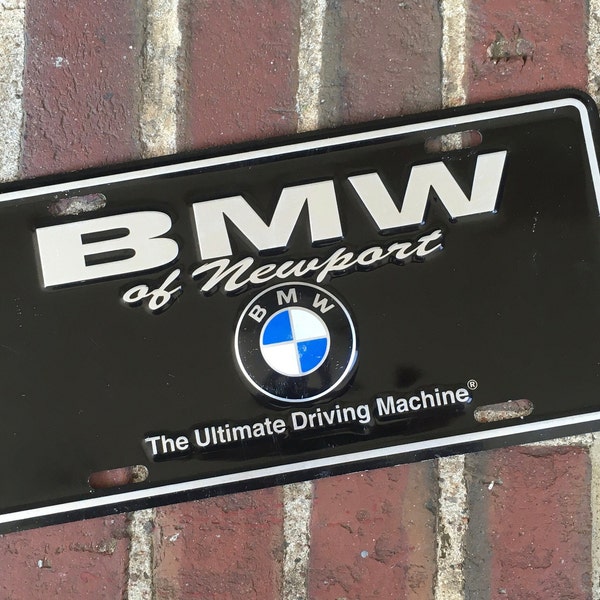 Bmw License Plate Covers Etsy