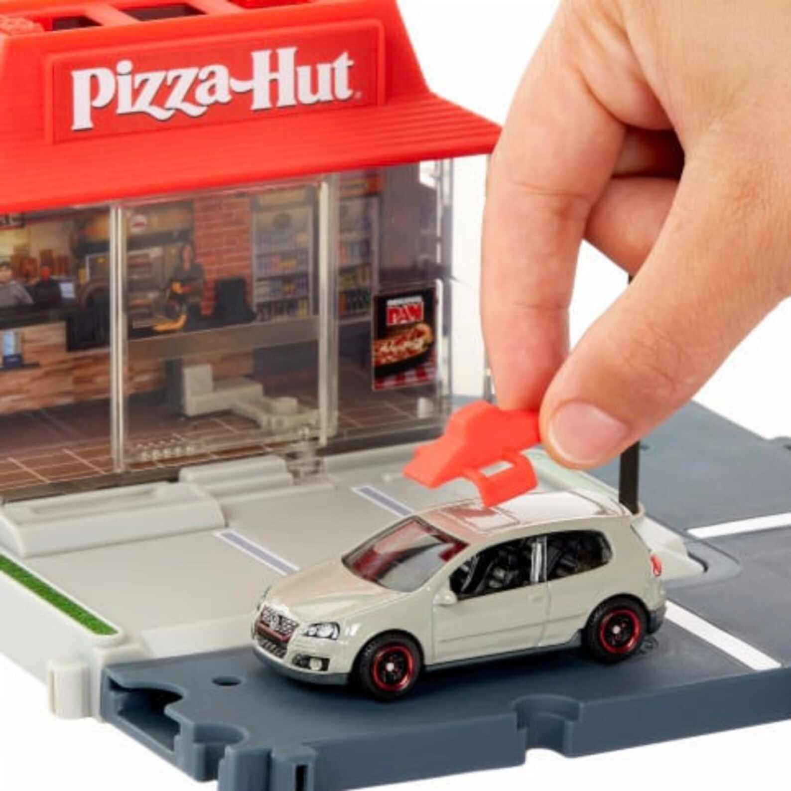 Matchbox Action Drivers Pizzahut Play Set With 164 Scale Etsy