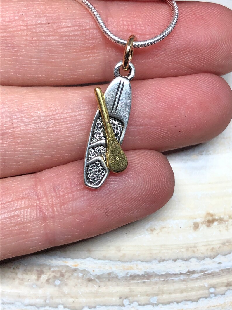 Kayak Charm Necklace