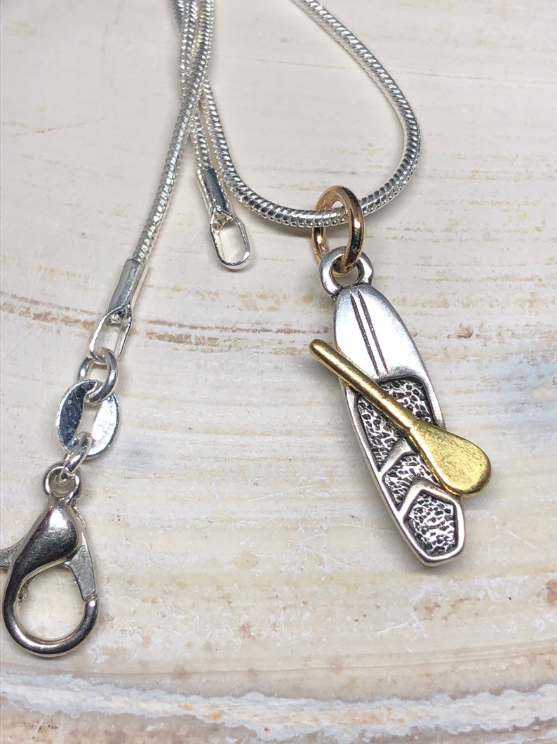 Kayak Charm Necklace