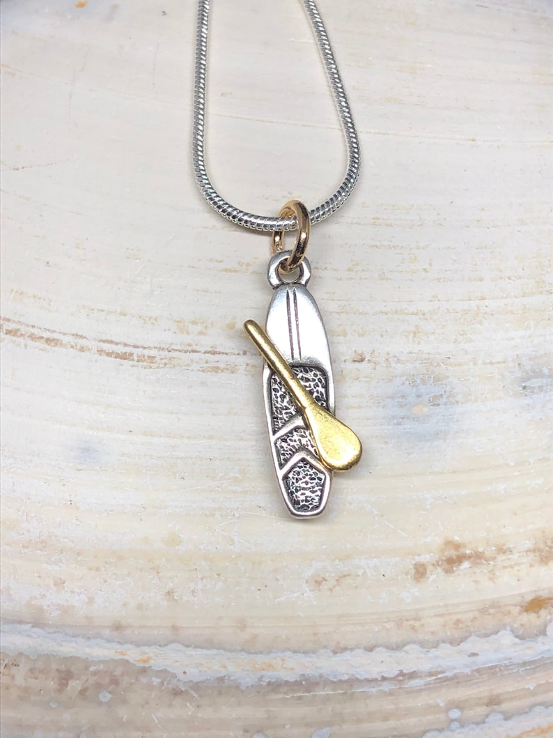 Kayak Charm Necklace