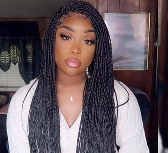 Ready to Ship Braided Wig Lace Front Wig Braided Lace Front - Etsy Ready to Ship Braided Wig Lace Front Wig Braided Lace Front - Etsy