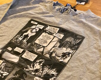 KISS Sweatshirt / Comic Book Art / New with tags / XXL