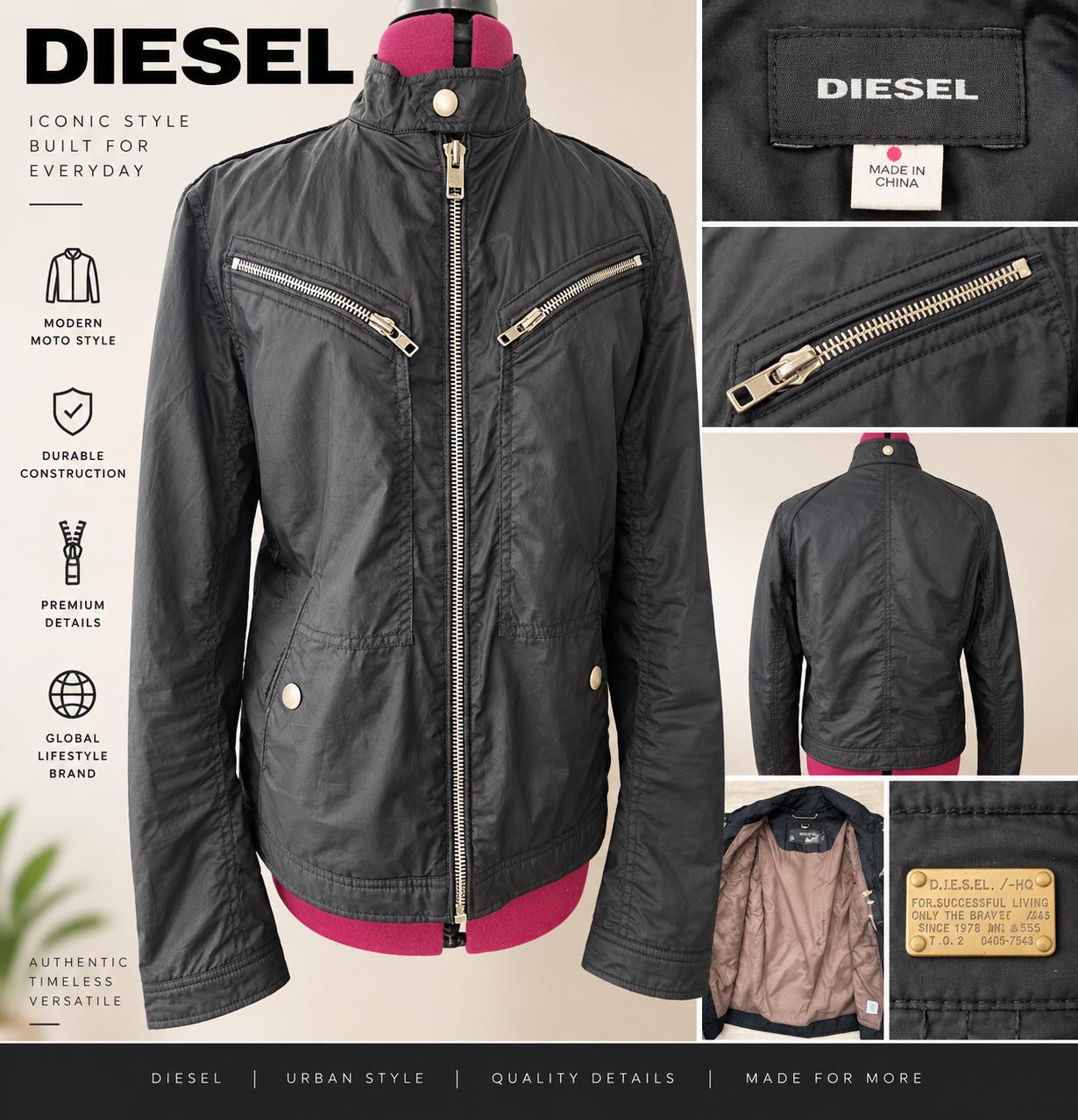 ジャケット・アウター Archive DIESEL Coated Tailored Jacket Archive Diesel Jacket - Etsy