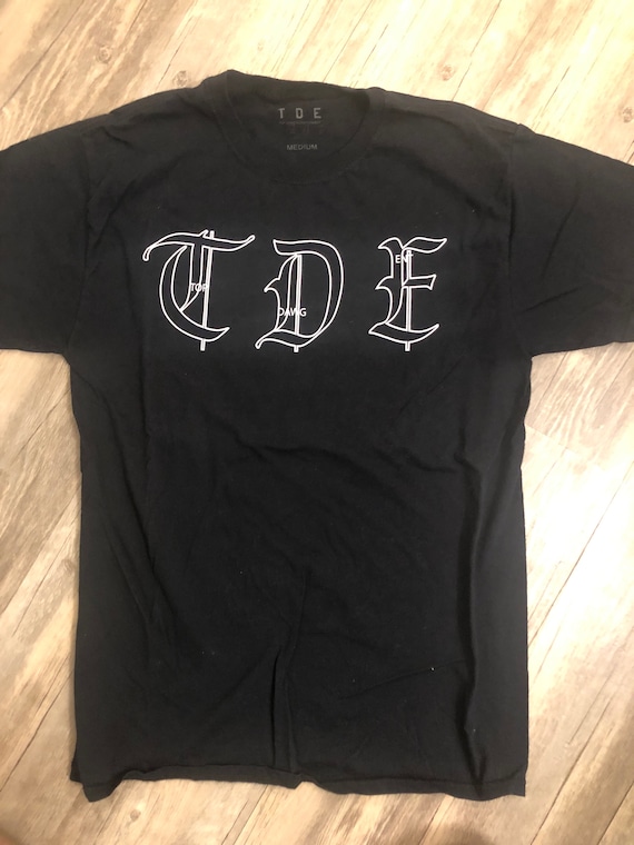 Top Dawg Entertainment T Shirt TDE Kendrick Lamar SZA Hip Hop Rap