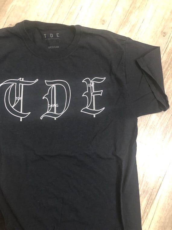 Top Dawg Entertainment T Shirt TDE Kendrick Lamar SZA Hip Hop Rap