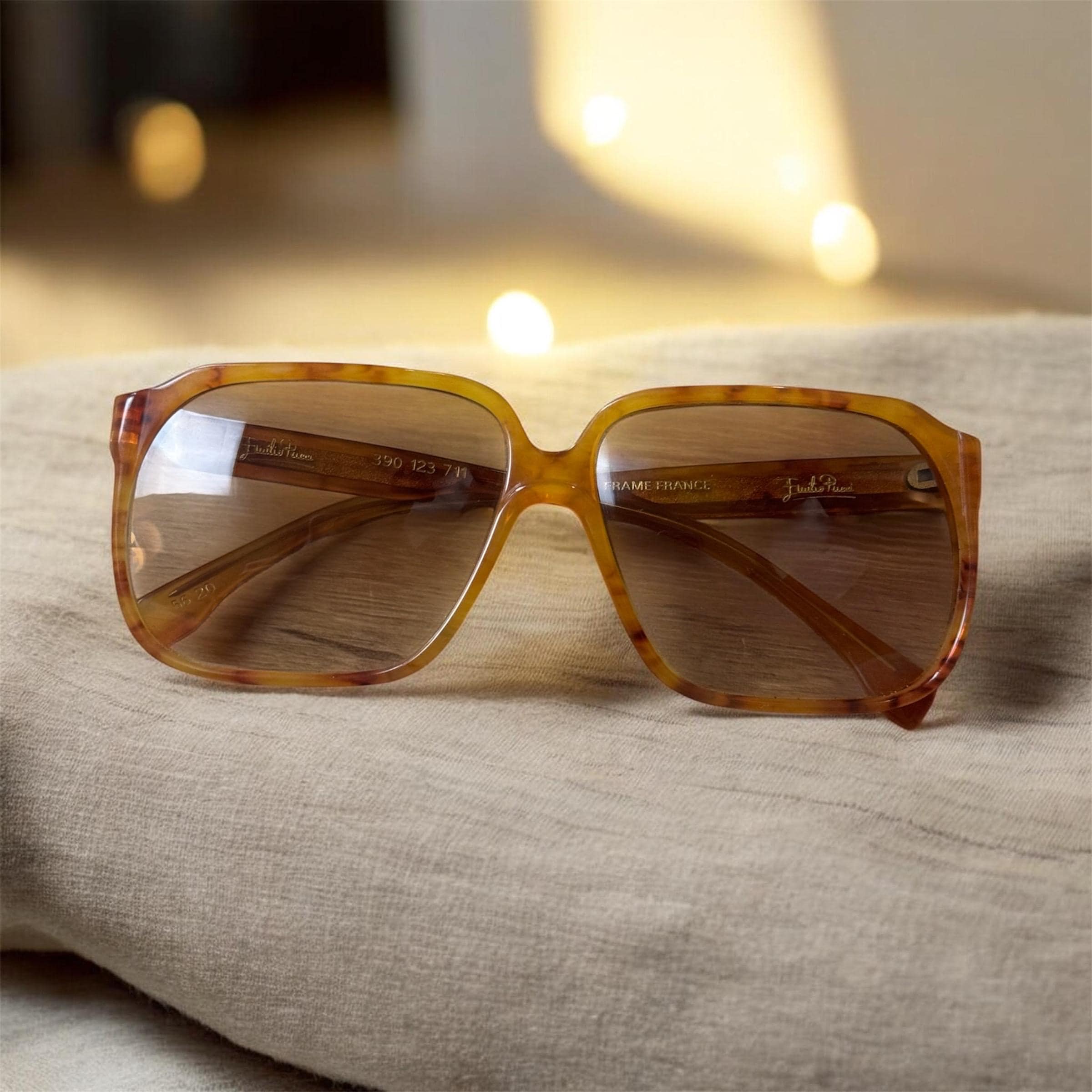 vintageフレーム/emilio pucci /elte Emilio Pucci Vintage Sunglasses - Etsy