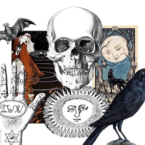 Witch Ephemera  |  Junk Journal Supplies  |  Witchy Journaling Supplies