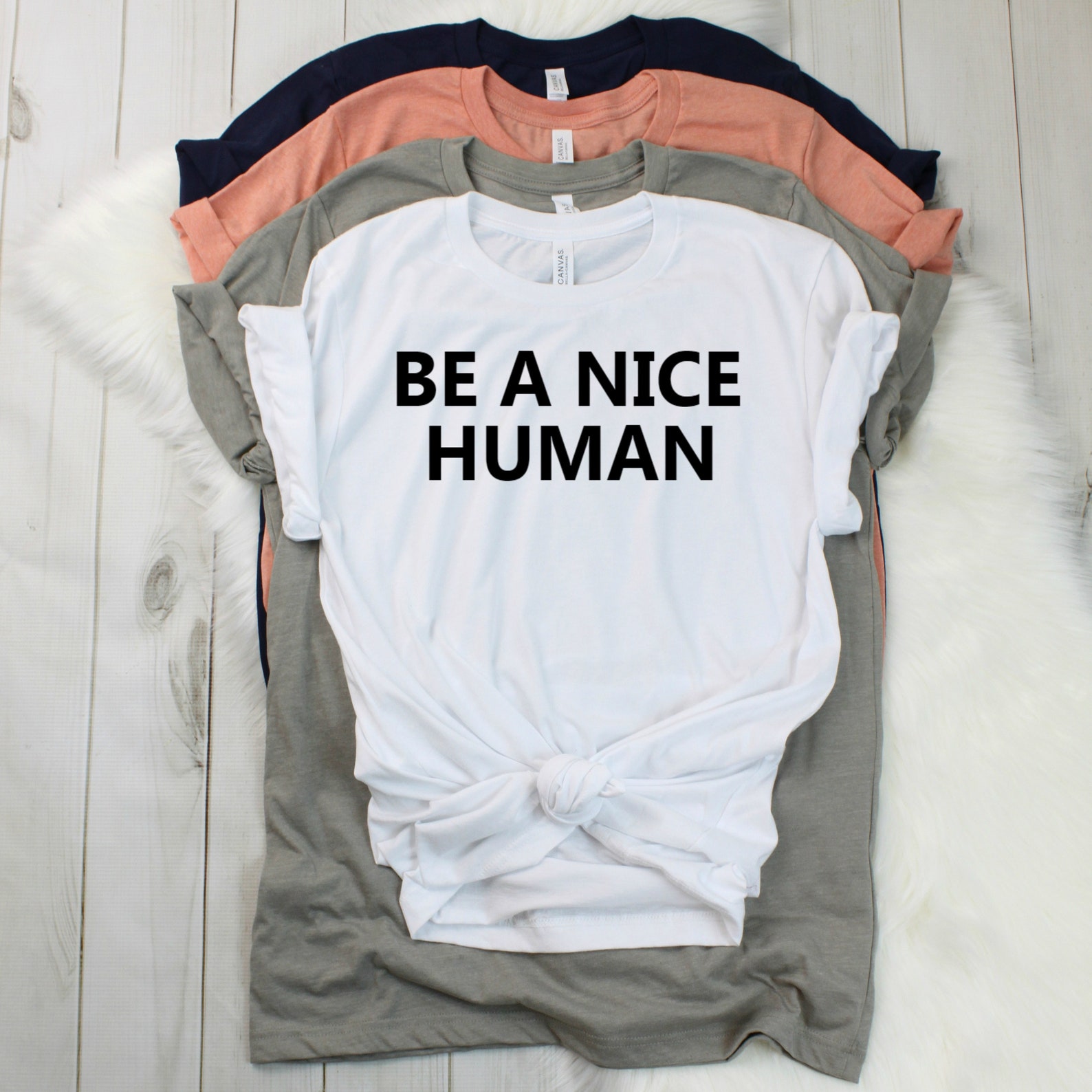 Be a Nice Human shirt Be Nice Tshirt Be Kind tee Anti | Etsy