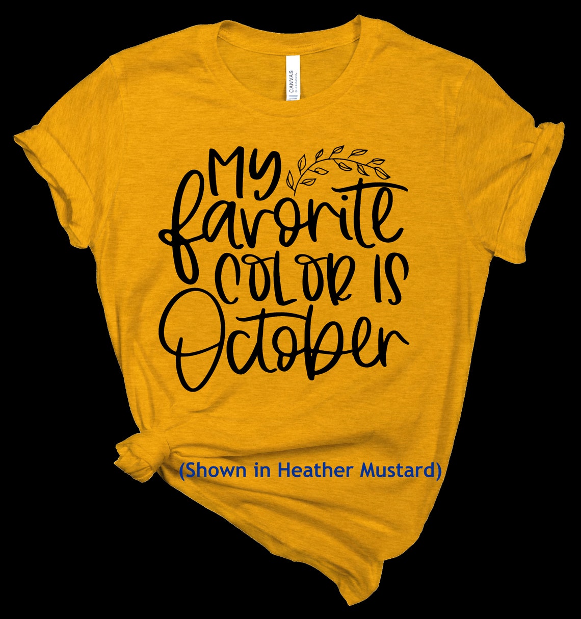 october shirt ideas