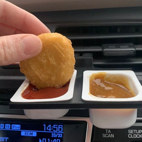 SALE Dual Mcdonalds Sauce Holder for Car Air Vent / Sauce / Etsy UK