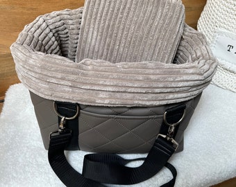 HUNDETASCHE SCARLETT taupe-beige