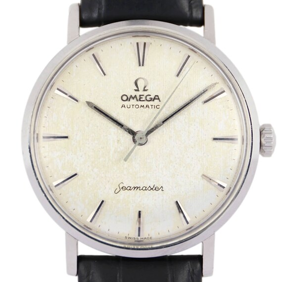OMEGA SEAMASTER 14K Solid Gold Gents Automatic Vintage Watch 1961 ::  Itsawindup