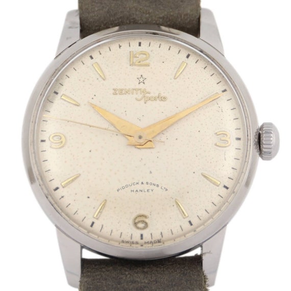 zenith sporto watch vintage