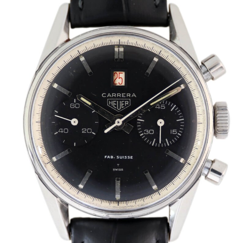High material Heuer Carrera Dato 12 Recommended 1st 3147N Execution