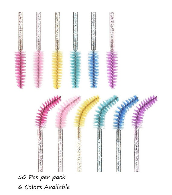 Spoolies Mascara Wands Eyelash Brushes / Disposable Eyelash Brushes /  Eyebrow Brushes 