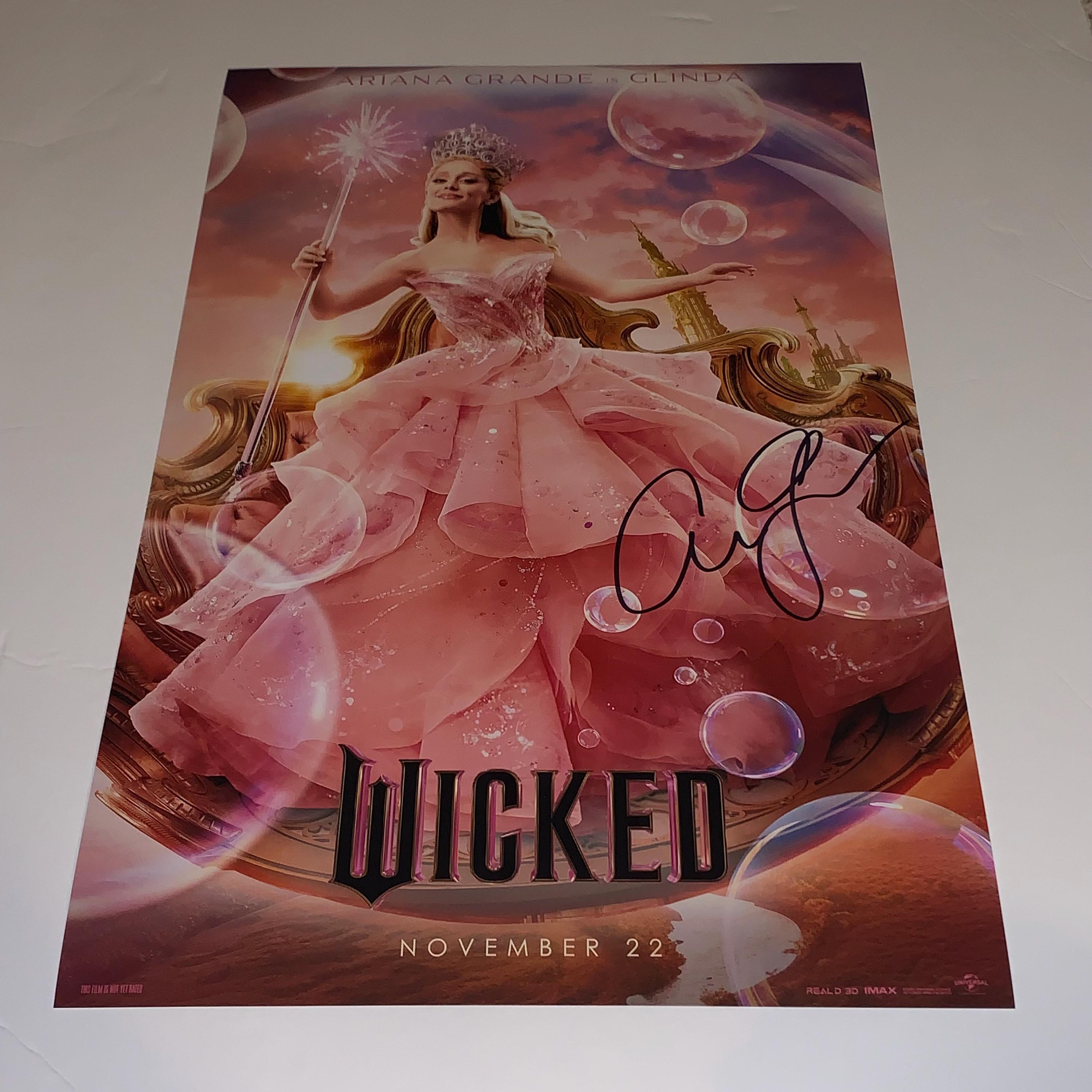 Ariana Grande Signed Wicked Movie Glinda 11x17 Photo C - Etsy