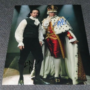 Lin-Manuel Miranda Jonathan Groff Signed Autographed Hamilton Broadway 8x10 Photo King