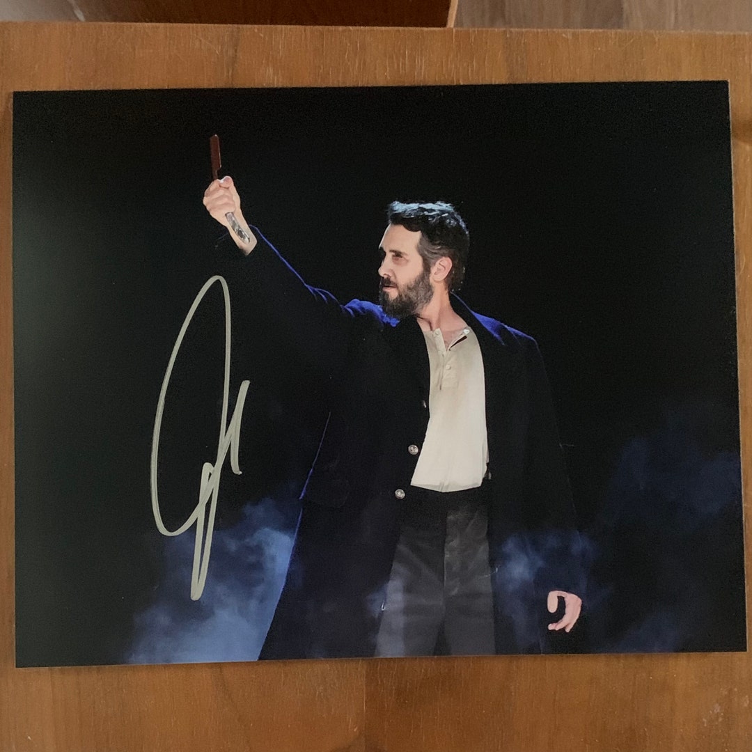 Josh Groban Signed Sweeney Todd Broadway 8x10 Photo B - Etsy