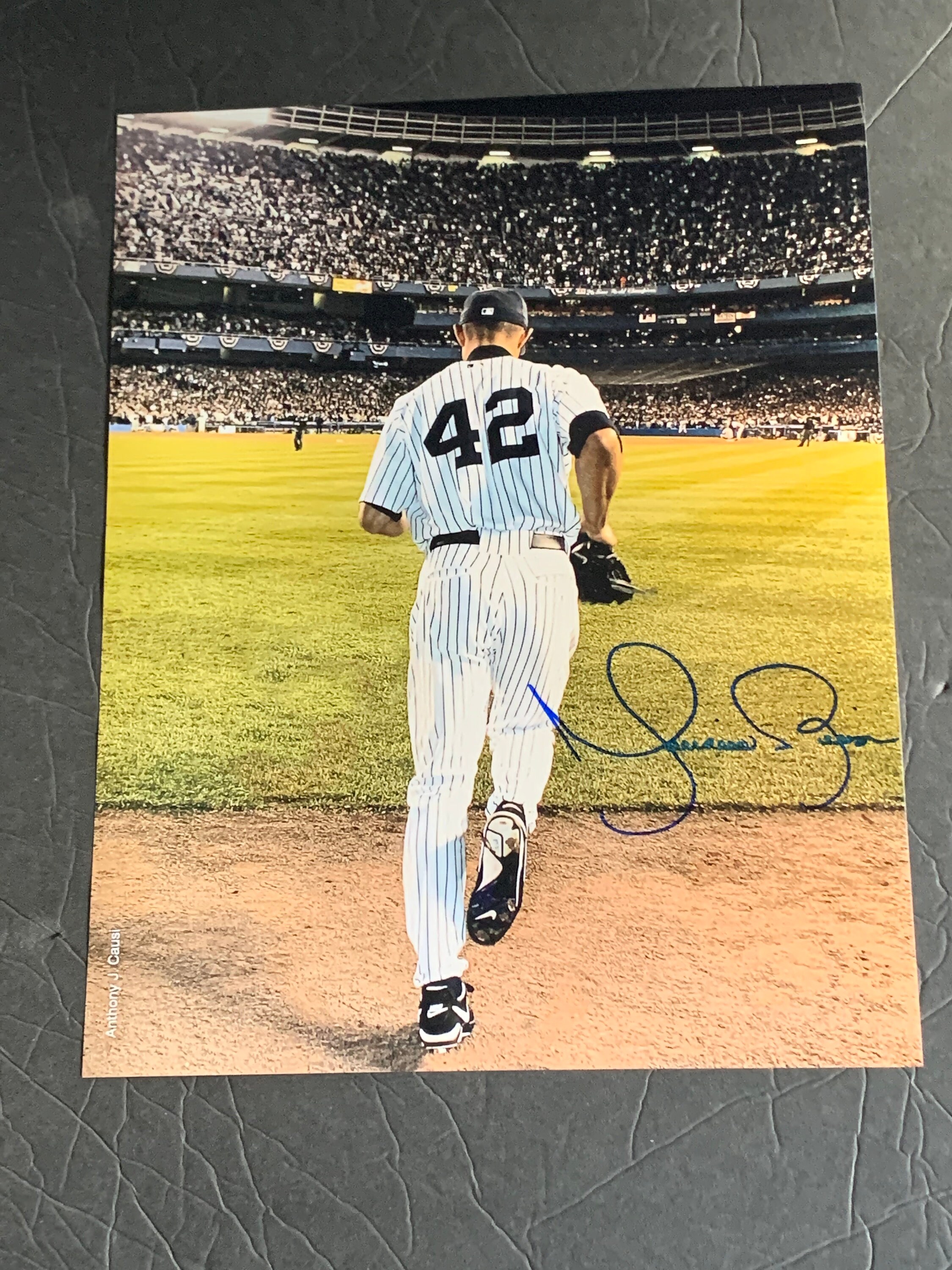 Melky Cabrera Chicago White Sox Signed Autographed White Pinstripe