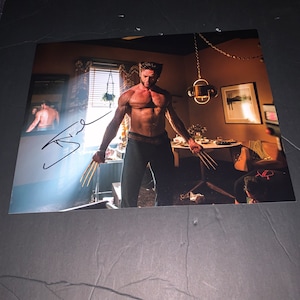 Howlith Jackman signierte 11x14 Foto X-Men Wolverine Logan Marvel C