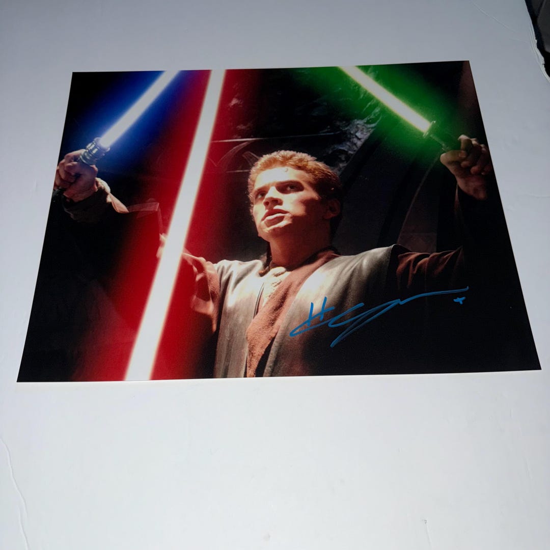 Hayden Christensen Signed Star Wars Darth Vader Anakin Skywalker