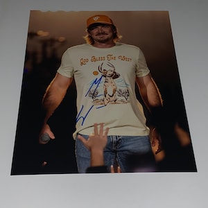 Morgan Wallen Signed Country Singer 8x10 Photo A