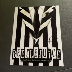 Alex Brightman Signed Beetlejuice Broadway 8x10 Photo