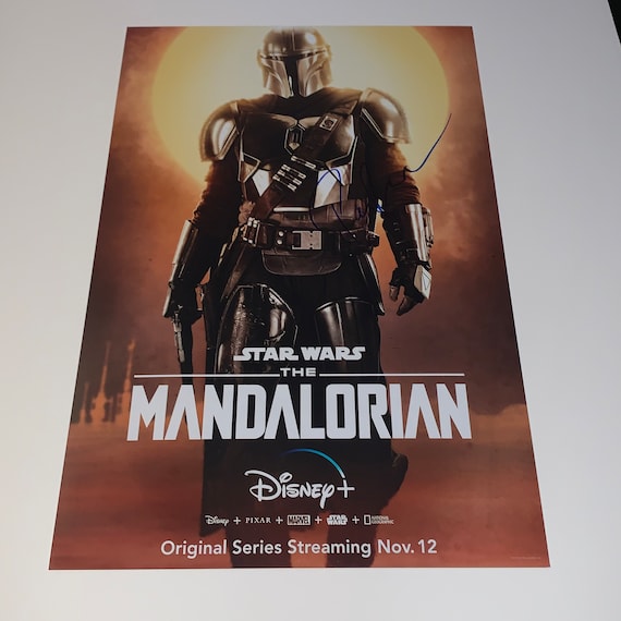 マンダロリアン ペドロ・パスカル氏 直筆サイン スター・ウォーズ SWAU ペドロ・パスカル直筆サイン入りスター・ウォーズ マンダロリアン 8x10