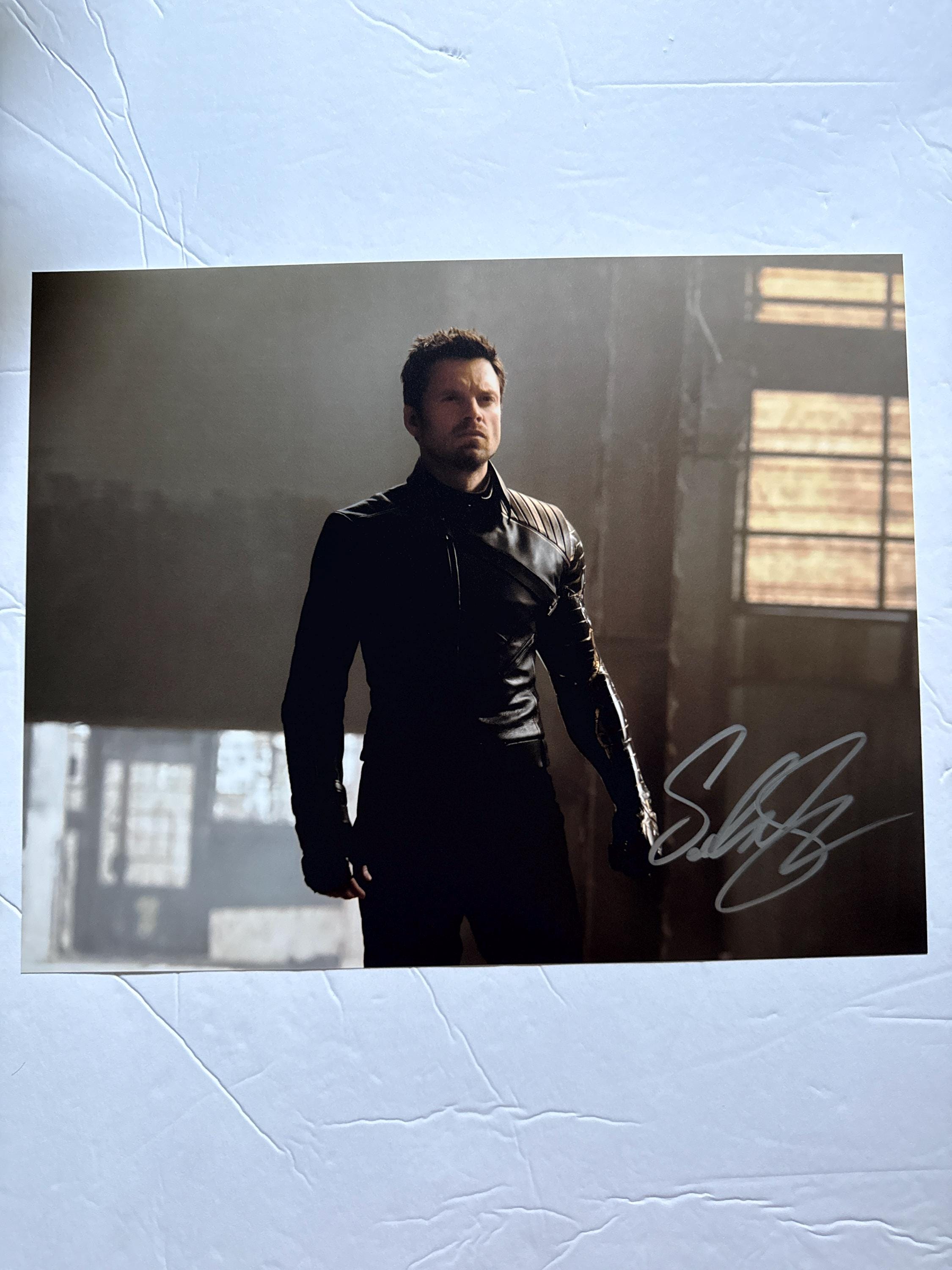 Sebastian stan autograph - Etsy 日本