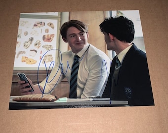 Joe Locke and Kit Connor Signed Heartstopper LGBTQ 8x10 Photo