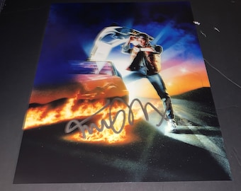 マイケル・J・フォックス直筆サイン入り マーティ・マクフライ