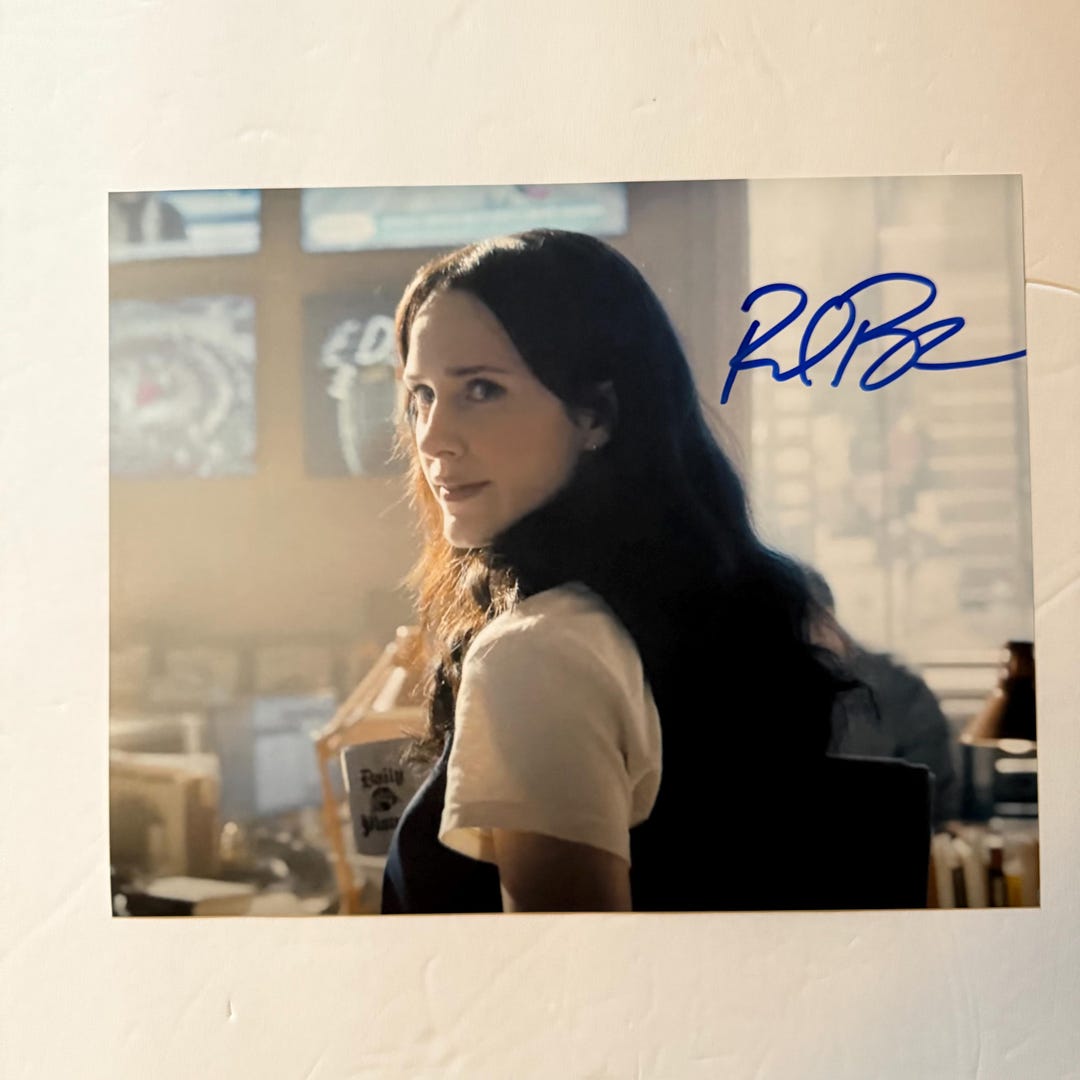 レイチェル・ブロズナハン直筆サイン入りスーパーマン映画ロイス
