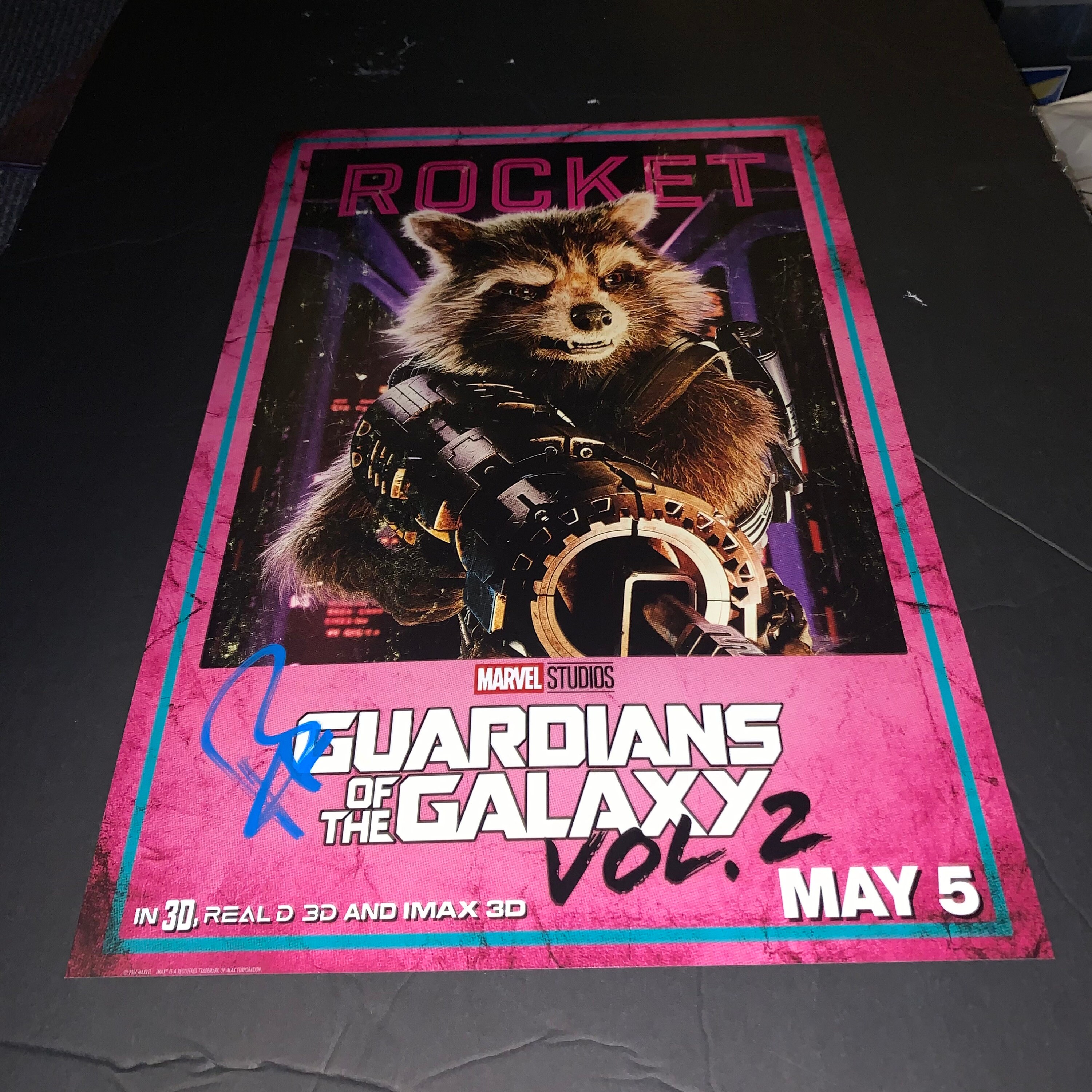 Marvel MARVEL deck marvel 0 ブラッドリー・クーパー MARVEL サイン 