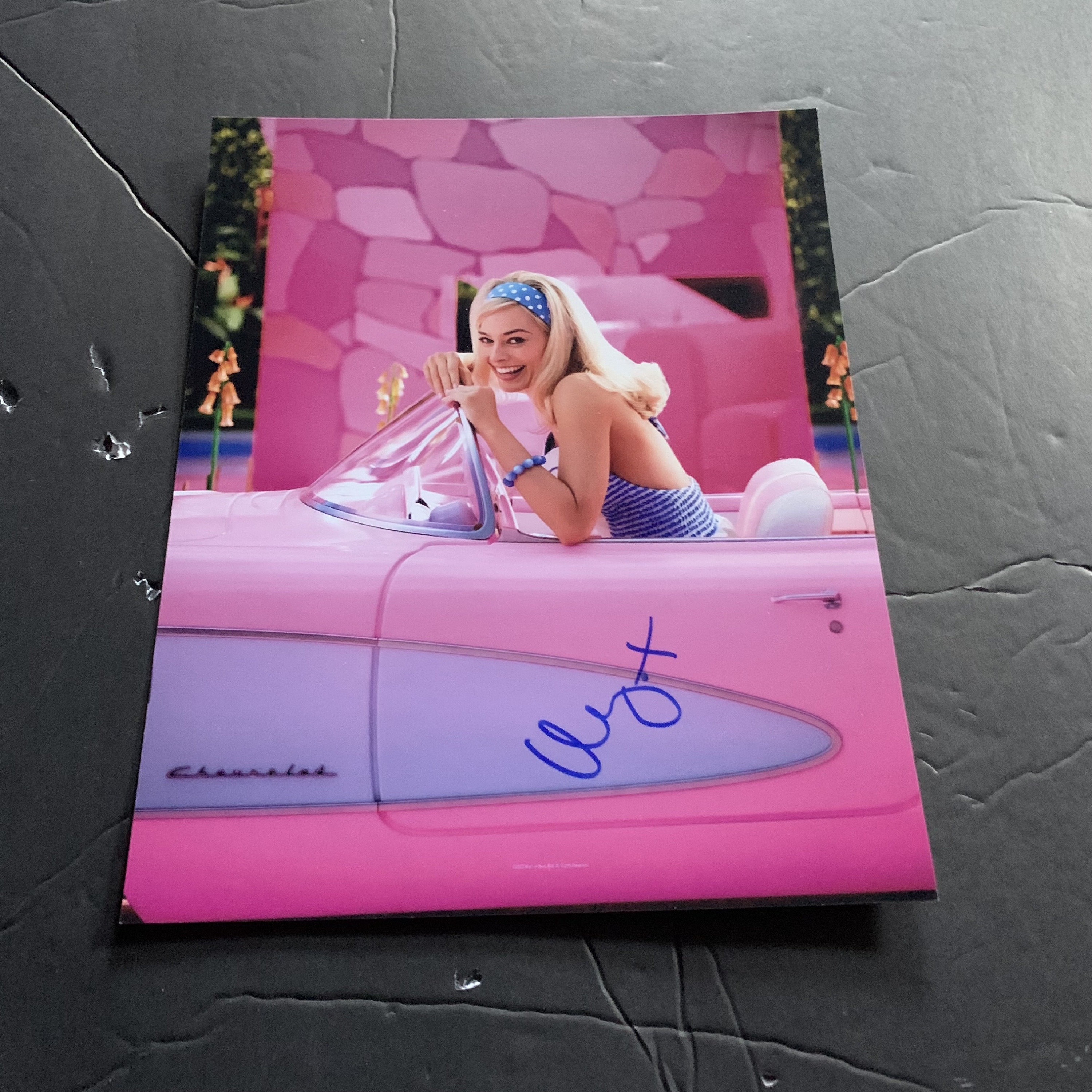 Margot Robbie Signed Barbie Movie 8x10 Photo