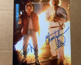 バック・トゥ・ザ・フューチャー映画脚本サイン入り直筆サイン