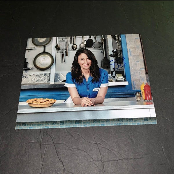 Sara Bareilles Signed Waitress Broadway 8x10 Photo