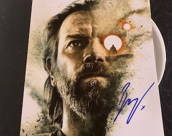 Ewan McGregor Signed Obi Wan Kenobi Star Wars Character Poster 8x10 Photo