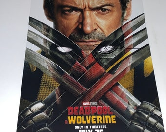 ヒュー・ジャックマン直筆サイン入り11x17写真 X-MEN デッドプール
