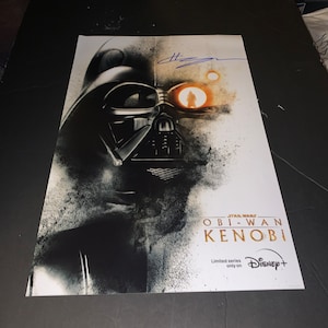 Hayden Christensen signiertes 11x17 Foto Star Wars Obi Wan Kenobi Anakin Skywalker Darth Vader