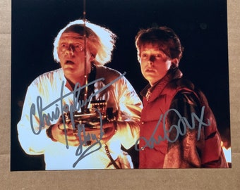 バック・トゥ・ザ・フューチャー 映画脚本サイン 直筆サイン