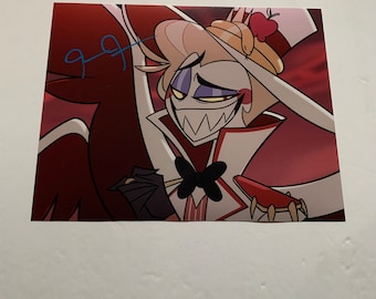 Jeremy Jordan Signed Hazbin Hotel Lucifer Morningstar Broadway 8x10 Photo