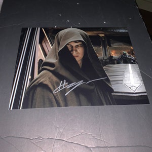 Hayden Christensen assinou Star Wars Darth Vader Anakin Skywalker Filme 11x14 Foto