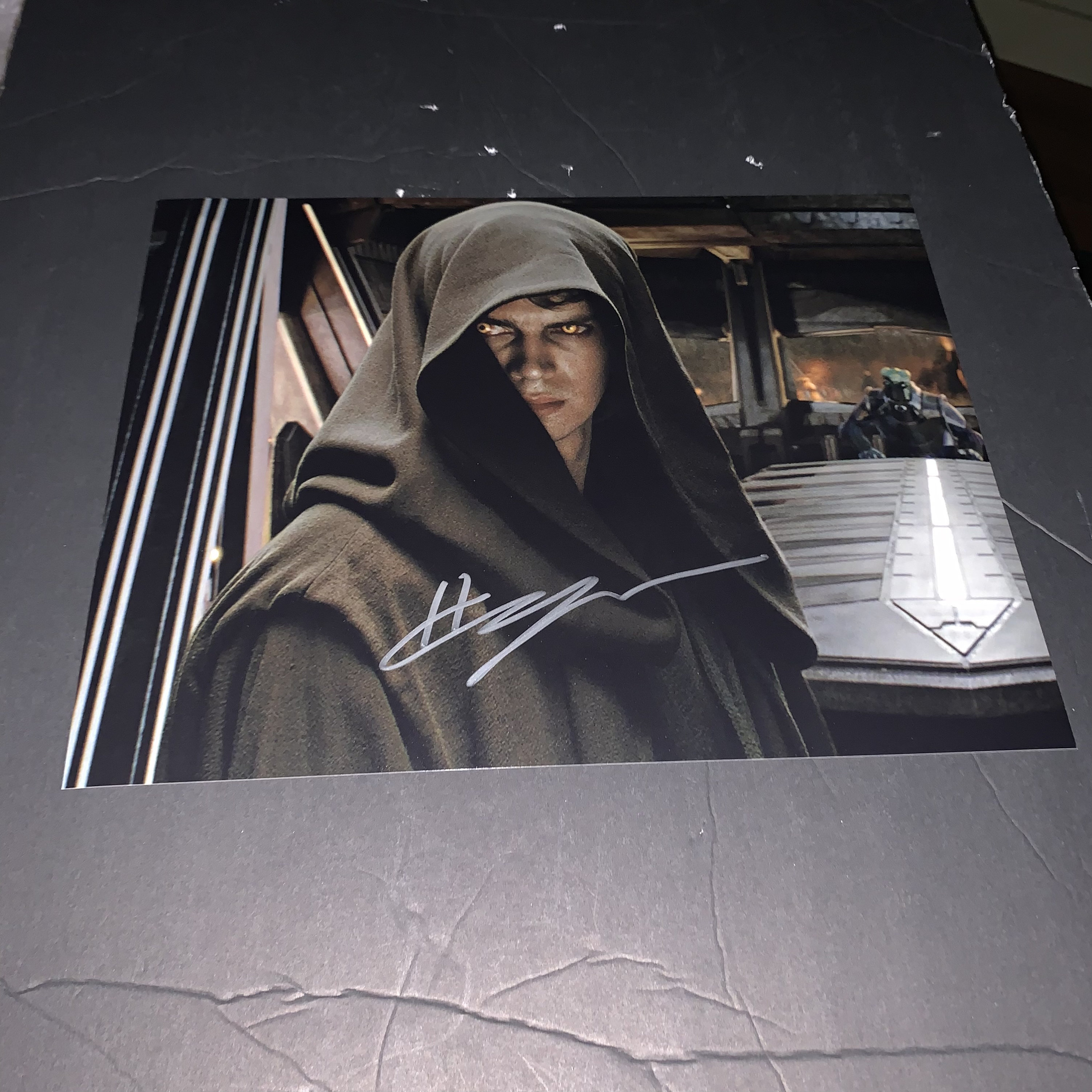 Hayden Christensen Signed Star Wars Darth Vader Anakin Skywalker Movie 11x14 Photo