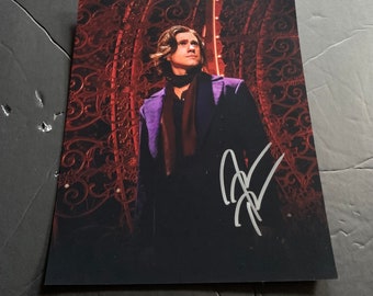Aaron Tveit Signed Christian Moulin Rouge Broadway 8x10 Photo