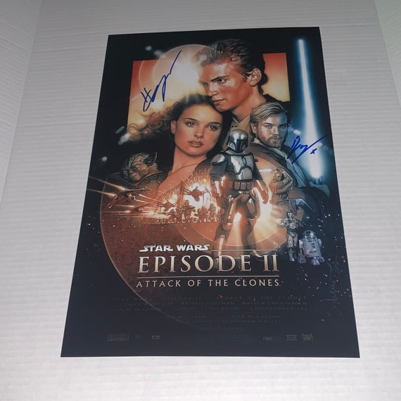 1/16迄出品 STARWARS ヘイデン、ユアン、イアン直筆サイン SWAU 1/16迄