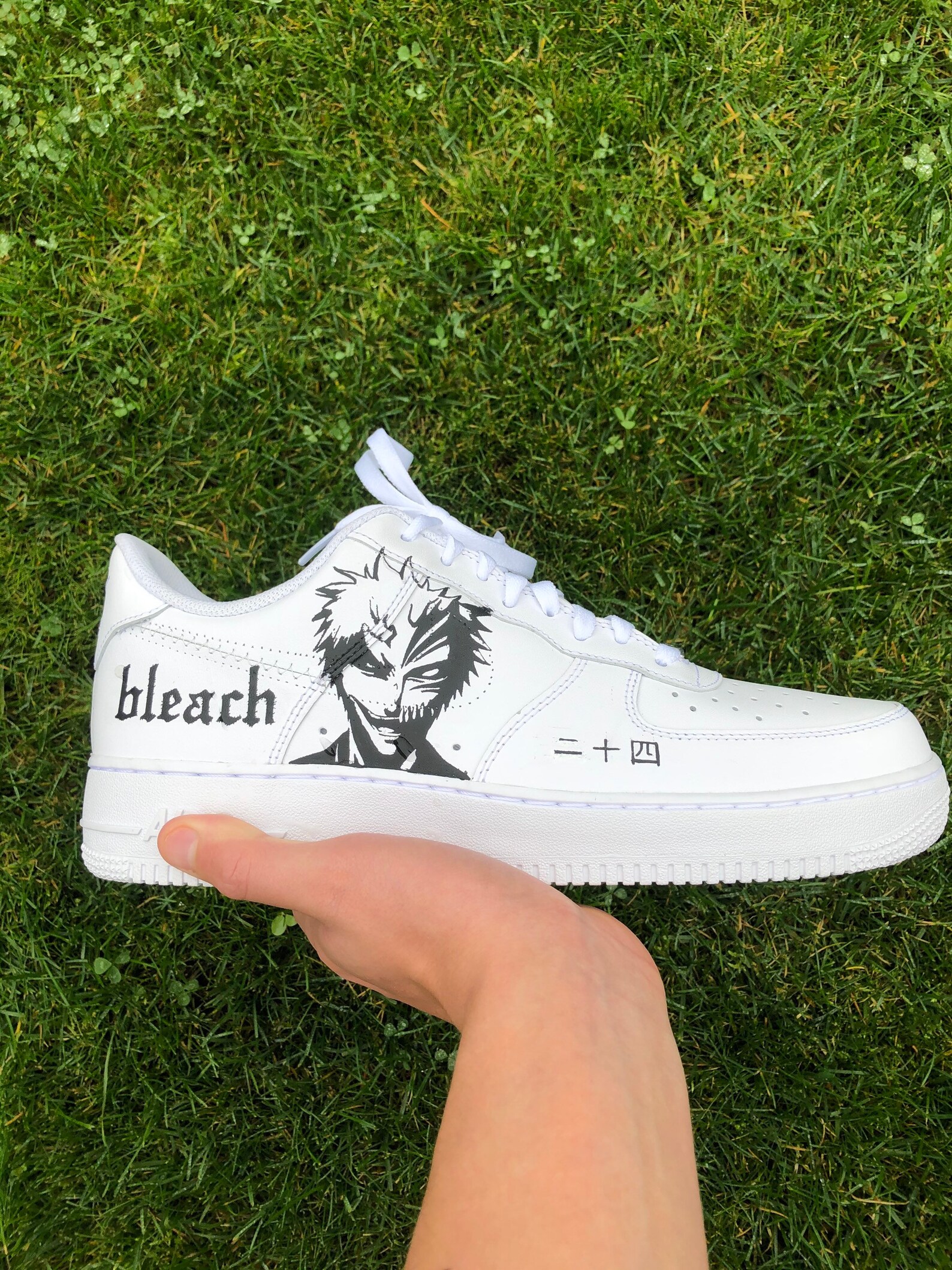 bleaching air force 1