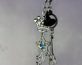 Wicked inspired Ephalba Glinda mismatched earrings stainless steel leverback OZ changed for good