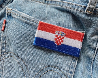 Naszywka z flagą Chorwacji